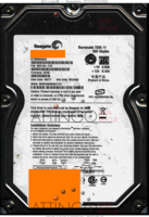 Seagate Barracuda 7200.11 ST3500820AS 9BX134-515 08277 WUXISG SD45 SATA front side