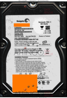 Seagate Barracuda 7200.11 ST3500820AS 9BX134-568 08292 KRATSG SD35 SATA front side