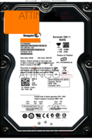 Seagate Barracuda 7200.11 ST3750630AS 9BX146-033 09156 KRATSG DE12 SATA front side