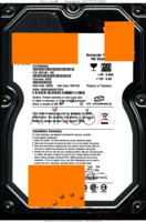 Seagate Barracuda 7200.11 ST3750630AS 9BX146-196 09052 KRATSG SD25 SATA front side