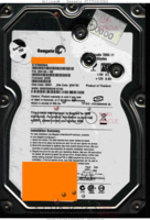 Seagate Barracuda 7200.11 ST3750630AS 9BX146-196 09081 KRATSG SD25 SATA front side