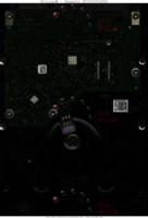 Seagate Barracuda 7200.12 ST31000524AS 9YP154-303 11322 TK JC45 SATA back side
