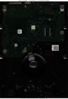 Seagate Barracuda 7200.12 ST31000524AS 9YP154-303 11372 SU JC45 SATA back side
