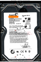 Seagate Barracuda 7200.12 ST31000528AS 9SL154-302 10372 WU CC38 SATA front side