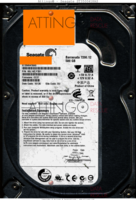 Seagate Barracuda 7200.12 ST3500418AS 9SL142-301 10136 SU CC37 SATA front side