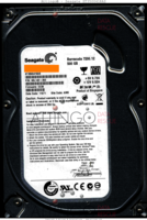 Seagate Barracuda 7200.12 ST3500418AS 9SL142-302 11071 AMK CC38 SATA front side