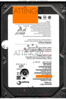 Seagate Barracuda 7200.7 ST3160023AS 9W2814-007 05447 TK 3.00 SATA front side