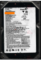 Seagate Barracuda 7200.7 ST340014A 9W2005-371 06101 WU 8.01 PATA front side