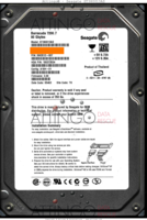 Seagate Barracuda 7200.7 ST380013AS 9W2812-007 05463 TK 3.00 SATA front side