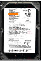 Seagate Barracuda 7200.7 ST380817AS 9W2932-370 05284 TK 3.42 SATA front side