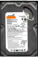 Seagate Barracuda 7200.9 ST3160812AS 9BD132-301 06151 WU 2AAA SATA front side