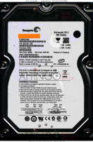 Seagate Barracuda ES.2 ST3250310NS 9CA152-302 08385 KRATSG SN04 SATA front side