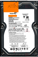 Seagate Barracuda ES.2 ST3500320NS 9CA154-303 09156 KRATSG SN05 SATA front side