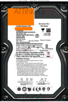 Seagate Barracuda ES.2 ST3500320NS 9CA154-304 09154 KRATSG SN06 SATA front side