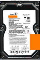 Seagate Barracuda ES.2 ST3500320NS 9CA154-304 09331 KRATSG SN06 SATA front side