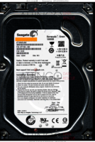 Seagate Barracuda Green ST1000DL002 9TT153-302 12244 WU CC3C SATA front side