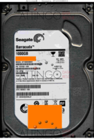 Seagate Barracuda ST1000DM003 1CH162-020 13396 SU HP33 SATA front side