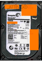 Seagate Barracuda ST1000DM003 1CH162-510 14157 WU CC47 SATA front side