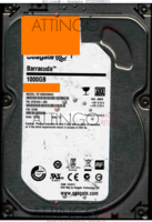 Seagate Barracuda ST1000DM003 9YN162-300 12182 TK CC46 SATA front side