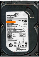 Seagate Barracuda ST1000DM003 9YN162-500 12414 SU CC4B SATA front side