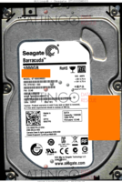 Seagate Barracuda ST1000DM003 9YN162-500 12413 WU CC4B SATA front side