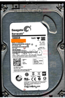 Seagate Barracuda ST1000DM003 9YN162-500 13427 SU CC4B SATA front side