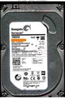 Seagate Barracuda ST1000DM003 9YN162-500 13427 SU CC4B SATA front side