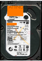 Seagate Barracuda ST1000DM003 9YN162-500 12413 SU CC4B SATA front side