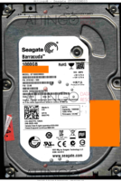 Seagate Barracuda ST1000DM003 9YN162-500 12412 SU CC4B SATA front side