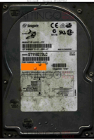 Seagate Barracuda ST118273LC 9J5007-010  SINGAPORE 5766 SCSI front side