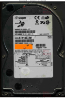 Seagate Barracuda ST118273W 9J5002-010  SINGAPORE 5764 SCSI front side