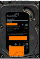 Seagate Barracuda ST2000DM001 1CH164-044 14083 TK  SATA front side