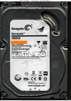 Seagate Barracuda ST2000DM001 1CH164-300 13087 SU CC43 SATA front side