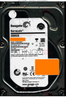 Seagate Barracuda ST2000DM001 1CH164-301 13267 WU CC24 SATA front side