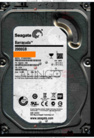 Seagate Barracuda ST2000DM001 1CH164-306 14185 TK CC29 SATA front side