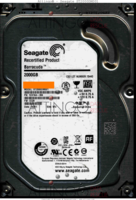 Seagate Barracuda ST2000DM001 1CH164-306 14281 WU CC29 SATA front side