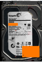 Seagate Barracuda ST2000DM001 1CH164-306 14322 TK CC29 SATA back side