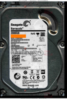 Seagate Barracuda ST2000DM001 1CH164-510 14216 TK CC27 SATA front side