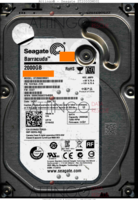 Seagate Barracuda ST2000DM001 1CH164-510 14207 SU CC27 SATA front side