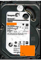 Seagate Barracuda ST2000DM001 1CH164-572 13284 TK CC46 SATA front side