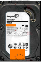 Seagate Barracuda ST2000DM001 1E6164-570 14354 TK SC48 SATA front side