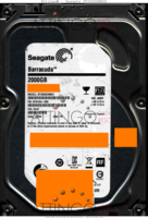 Seagate Barracuda ST2000DM001 9YN164-300 12234 TK CC47 SATA front side