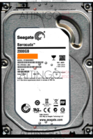 Seagate Barracuda ST2000DM001 9YN164-302 12343 TK CC4C SATA front side