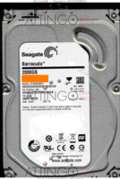 Seagate Barracuda ST2000DM001 9YN164-302 12343 TK CC4C SATA front side