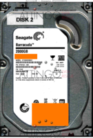 Seagate Barracuda ST2000DM001 9YN164-302 12422 SU CC4C SATA front side