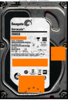 Seagate Barracuda ST2000DM001 9YN164-302 12301 TK CC4C SATA front side