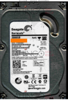 Seagate Barracuda ST2000DM001 9YN164-500 12413 SU CC4B SATA front side