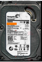 Seagate Barracuda ST2000DM001 9YN164-500 12413 SU CC4B SATA front side