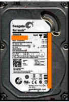 Seagate Barracuda ST2000DM001 9YN164-500 13075 WU CC4B SATA front side