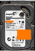 Seagate Barracuda ST2000DM001 9YN164-505 13287 WU CC82 SATA front side